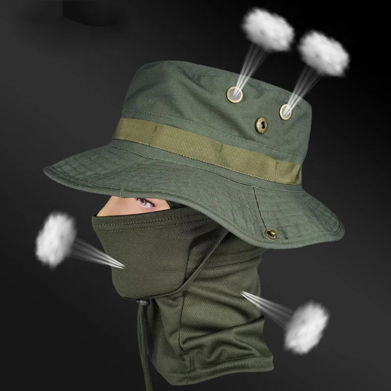 Chapéu Camuflado Benny Respirável