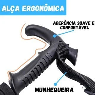 Bengala Bastão Antishock para Caminhada